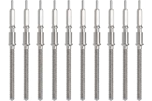 ECSiNG 10Pcs Watch Winding Stem Replacement Compatible with ETA 2824-2, 2834-2, 2836-2 Compatible with Sellita SW200 Movements Winding Winder