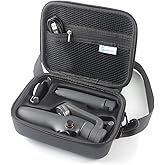Skyreat Osmo Mobile 6 Case,PU Leather Portable Storage OM 6 Case Shoulder Bag for DJI OM 6 Smartphone Gimbal Stabilizer Acces
