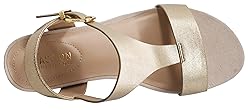 Kenneth Cole REACTION Women's Card Wedge, Soft Gold