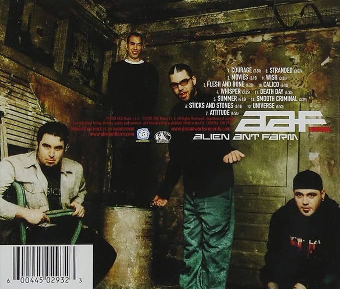 Anthology Alien Ant Farm Amazon Ca Music
