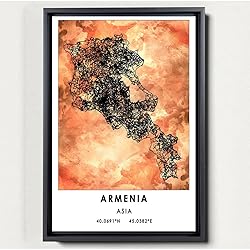 Cambridges Map Poster, Ontario Map Art