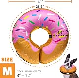 BENCMATE Protective Inflatable Dog Cat Collar Medium Strawberry view 2