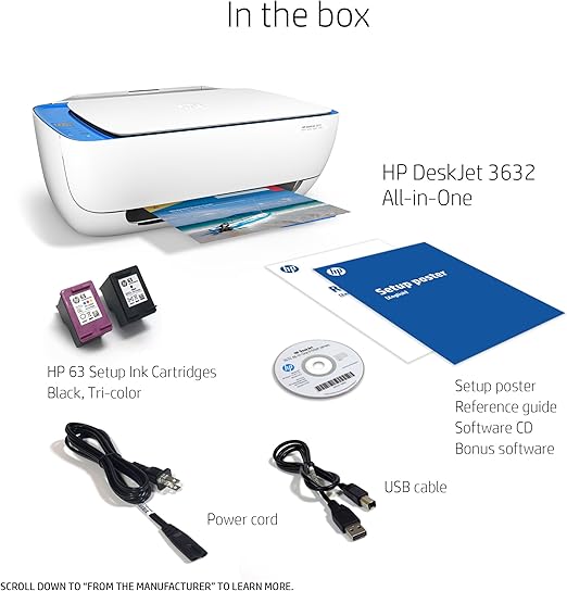 setup hp deskjet 3632