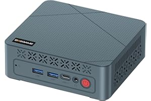 BOSGAME Mini PC Ryzen 5 3550H 11 Pro Mini Computers, 16GB DDR4 RAM 512GB PCIe SSD, Vega 8 Graphics Triple 4K 60Hz Displays, USB 3.2 x3, USB 2.0x1, HDMI x2, WiFi5 BT5.0