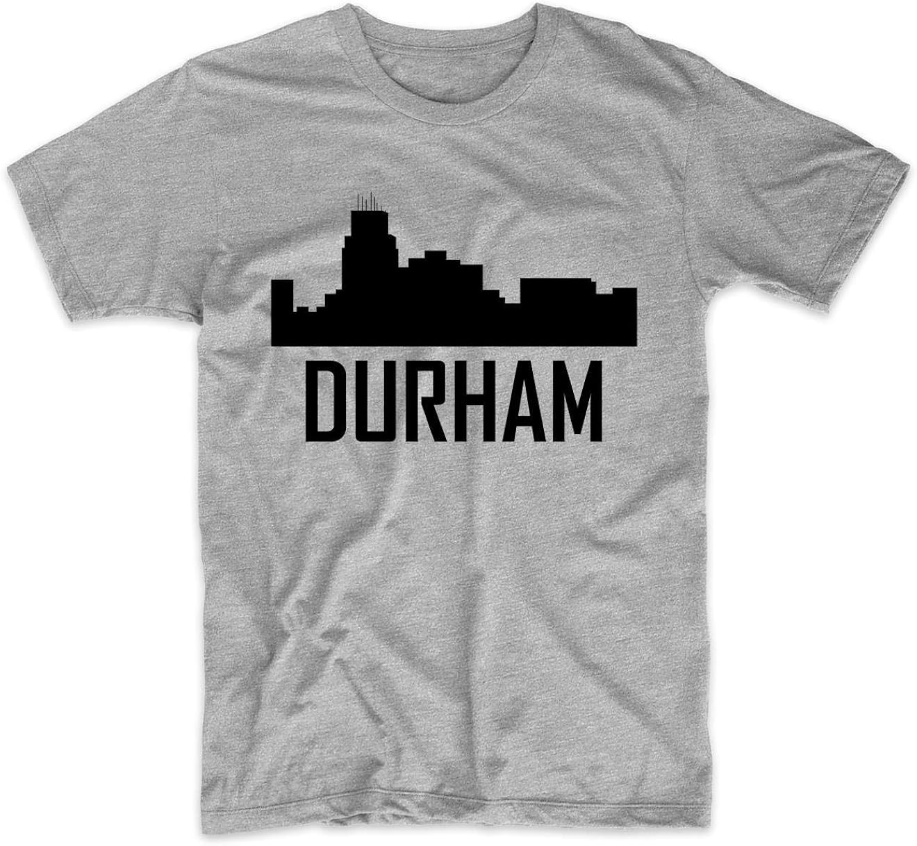 Durham North Carolina Skyline Silhouette TShirt Clothing
