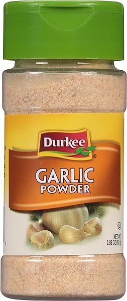 DURKEE GARLIC POWDER, 2.88 OUNCE