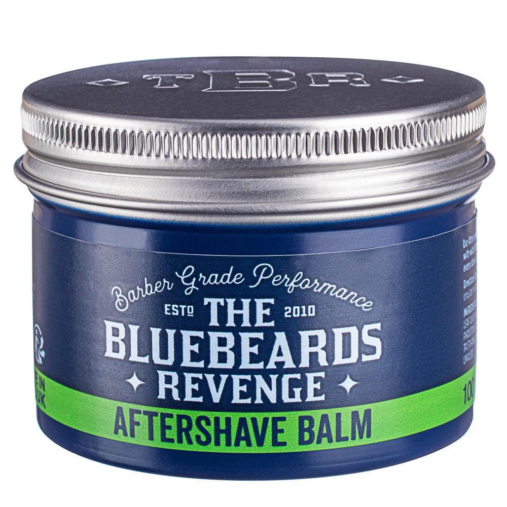 The Bluebeards Revenge, Post Shave Balm For Men, Vegan Friendly Moisturising Aftershave Balm To Help Soothe And Rehydrate Skin, 100ml