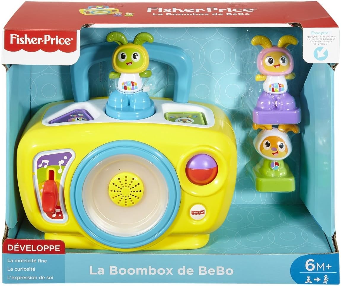 fisher price boombox