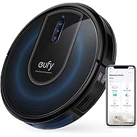 eufy Robot Vacuum G30, 2000 Pa Suction, Robot Vacuum for Carpets and Hard Floors, Ideal for Pet Owners, Dynamic Navigation, W