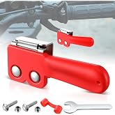 Saillong 1 Pack ATV Throttle Extender Red | Thumb Throttle for ATV, Clamp for Easy Installation, Provides Reliable and Comfortable Control