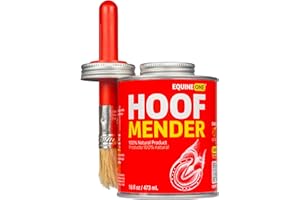 MINERAL MEDIX Equine One Natural Hoof Dressing - 100% All-Natural Hoof Care Product - Abscesses || Thrush || White Line || Quarter Crack (16 fl.oz)