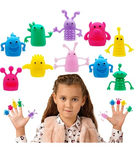 Amazon.com: McPhee Funny Gift Set Fantastic Finger Monsters