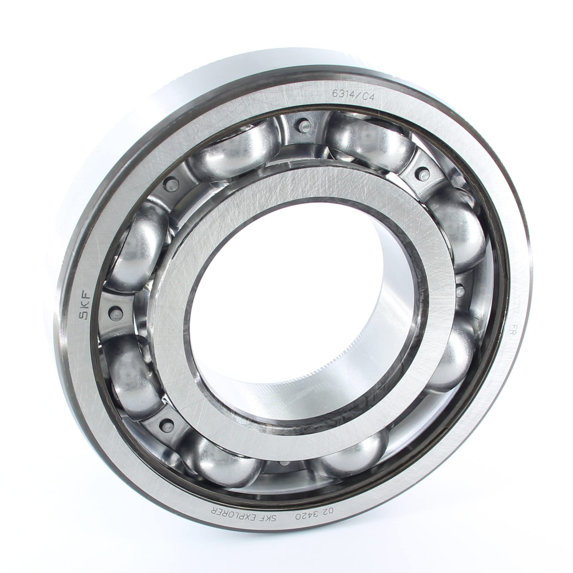 SKF Radial Deep Groove Ball Bearing, 70 ID, Bearing steel