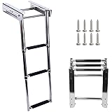 Amarine Made Boat Ladder, 3-Step Under Platform