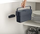 Joseph Joseph Compo 4 Slimline 4 Litre Food Waste Caddy Graphite view 2