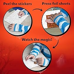 Skillmatics Foil Fun - Halloween, No Mess Art for