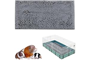 Oncpcare 47x24 Guinea Pig Cage Liner Bed House Pad Winter Warm Squirrel Hedgehog Rabbit Chinchilla Bed Mat Hamster Rat Cage Accessories