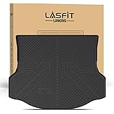 LASFIT Cargo Trunk Mat for Toyota RAV4 2018 2017 2016 2015 2014 2013 (Include Hybrid) All Weather TPE Rear Trunk Cargo Liner Custom Fit Waterproof RAV 4 Cargo Tray Accessories, Black