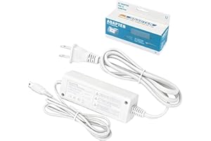 Partyreal eBoot Gamepad Charger for Wii U, AC Adapter Wall Power Charger for Nintendo Wii U Gamepad
