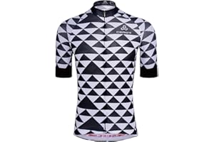 CEROTIPOLAR Snug Fit Men AirCool Cycling Jersey Bike Shirts UPF50+,PRO Dry Fit Light Weight Fabric