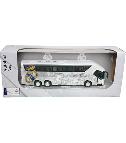 Amazon.com: Banbo Toys Soccer Team Bus Real Madrid (2025) : Sports