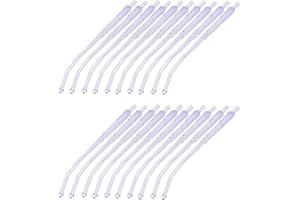 MEDCORE Sterile Bulb Tip Yankauers (Pack of 20) Handles - Bulk Yankauer