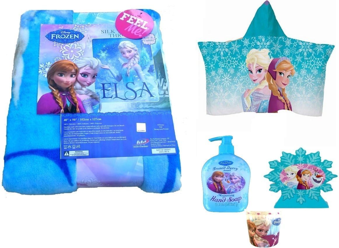 Disney Frozen Ultimate 4 Piece Bathroom Accessories Set Amazoncouk Kitchen Home
