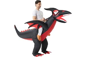 DAHAKII Christmas Inflatable Costume Christmas Decor Blow-Up Costume for Adult/Christmas Parade
