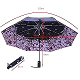 Folding umbrellas Automatic Umbrella Black Coating