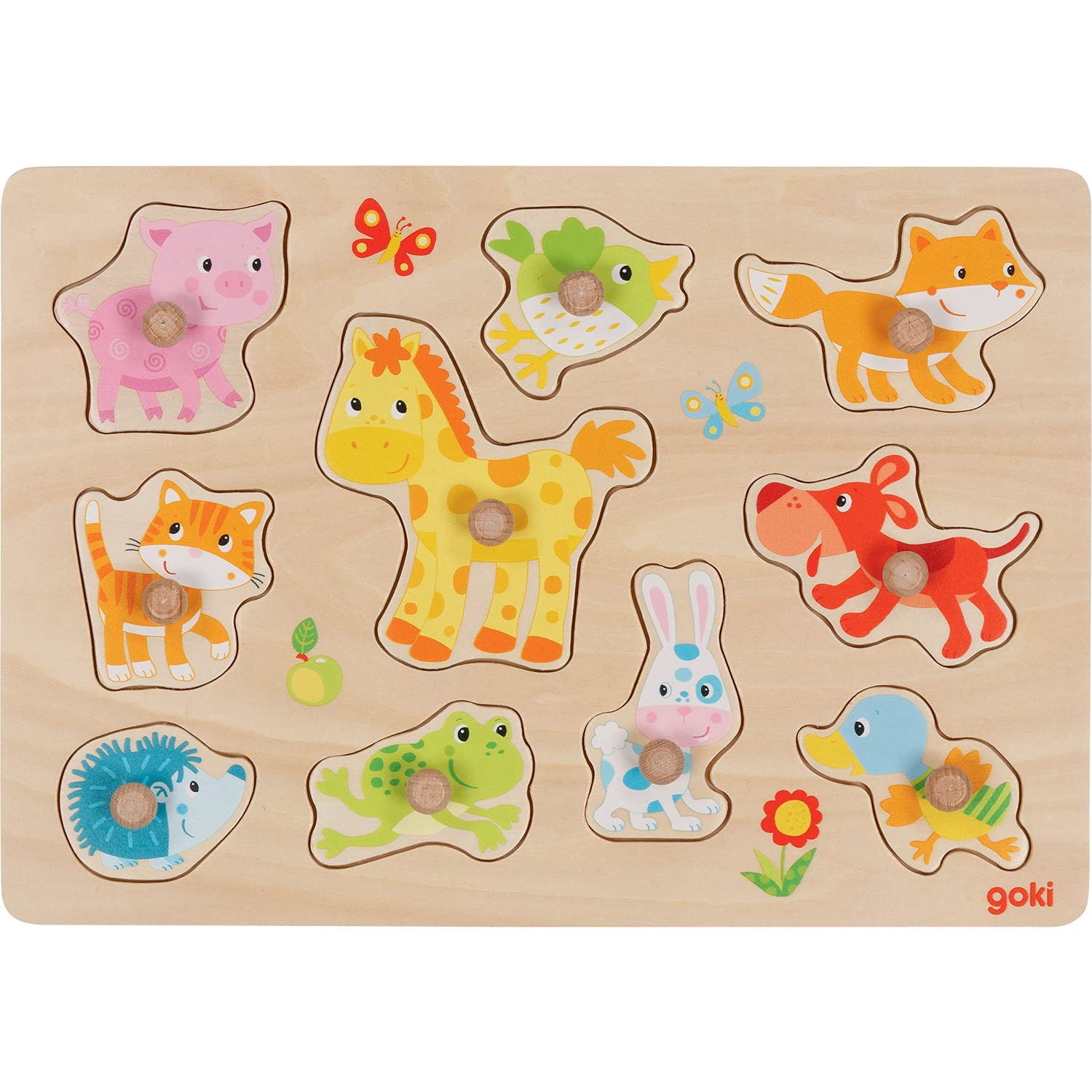 goki 57393 Animal Children's Puzzle