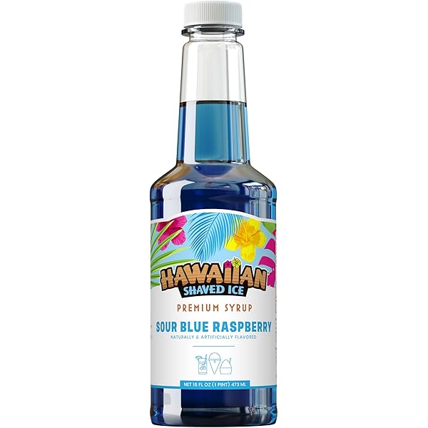 Amazon.com: Hawaiian Shaved Ice Sour Green Apple Syrup - Nut Soy