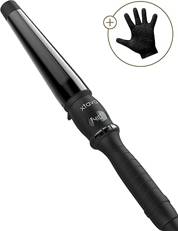 Amazon Com Xtava Twist Curl Curling Wand 1 To 1 5 Inch