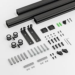 AONAYIOA 79.2"/6.6FT Ceiling Mount Box Rail Barn