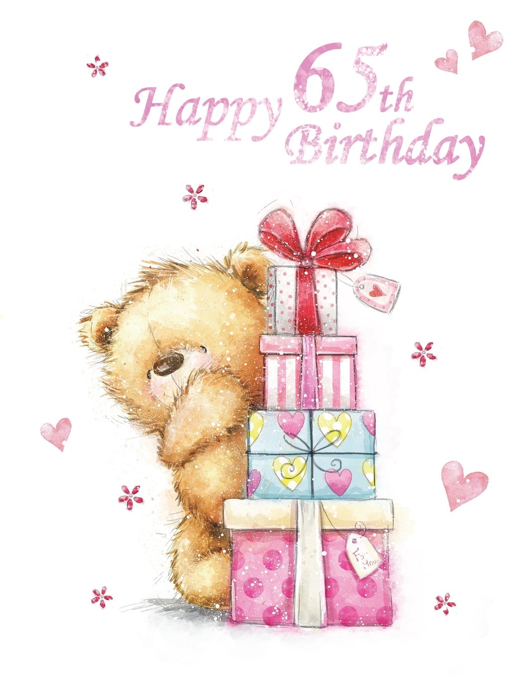 Happy 65th Birthday Sister Amazon - Happy 65Th Birthday: Notebook, Journal, Dairy, 185 Lined Pages,  Cute Teddy Bear Themed Birthday Gifts For 65 Year Old Men Or Women, Brother  Or Sister, ... Grandma, Best Friend, Book