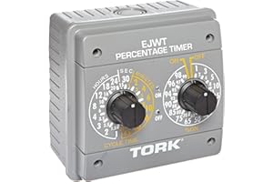 NSI Series EJWT Tork Percentage Timer Switch, 120-240VAC Input Supply 60 Hz, SPDT Output Contact