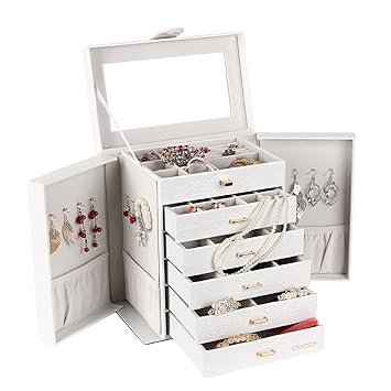 Extra Large Jewellery Box Cabinet Armoire Bracelet Necklace