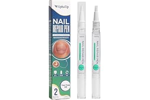 Extra Strength Nail Solution – Nail Repair for Damaged Nails with Tea Tree Oil and Undecylenic Acid – Helps Improve Thick & D