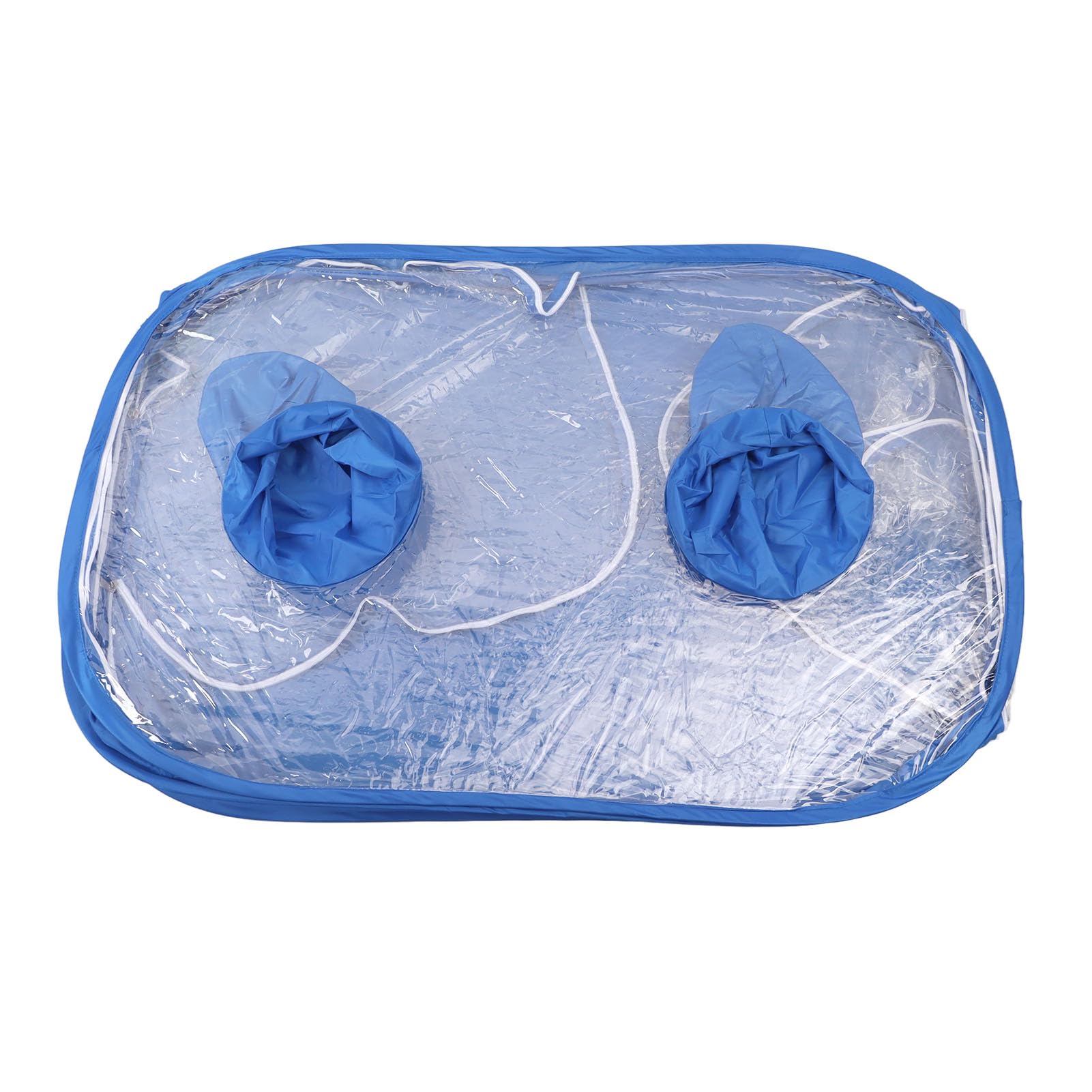 Pssopp Mushroom Grow Tent Mushroom Growing Still Foldable PVC 2 Arm Mushroom Growing Container for Spores Mycology Horticulture Supplies