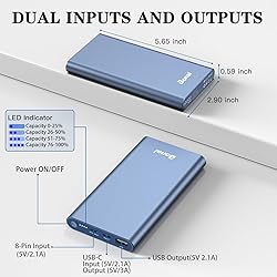 BONAI Portable Charger 12,000mAh 5V/3A Fast