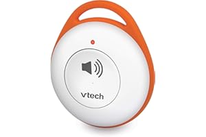 VTech SN7022 Wearable Cordless SOS Pendant Phone Systems Landline Telephone Accessory, White