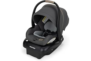 Maxi-COSI Mico Pro Infant Car Seat, Baby Travel Seat with Adjustable Base, Stroller-Ready, Easy-Install Latch, Lightweight Design, Fits 4–30 lbs, Sea Salt