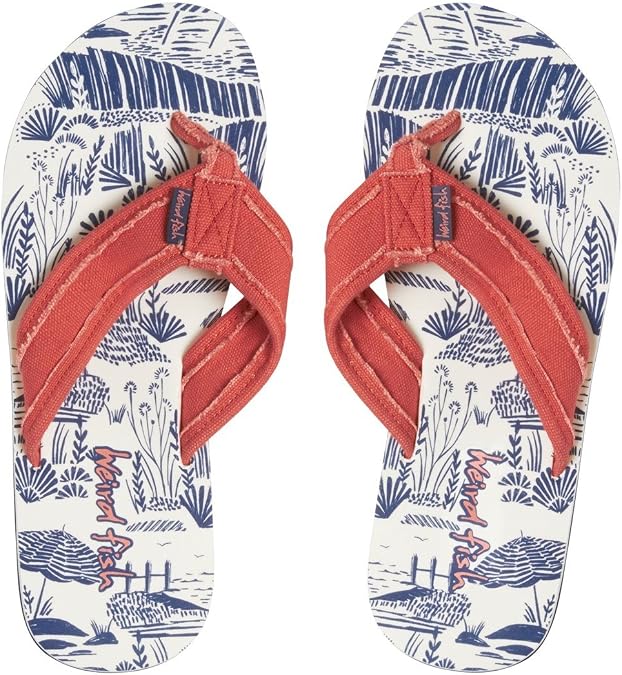 Weird Fish Women's Flip Flops Amazon.co.uk