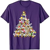 Bees Tree Christmas Sweater Xmas Gifts for Bees Lover T-Shirt
