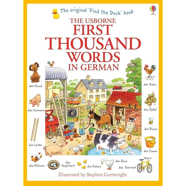 The Usborne First Thousand Words in English : Sticker Book (First