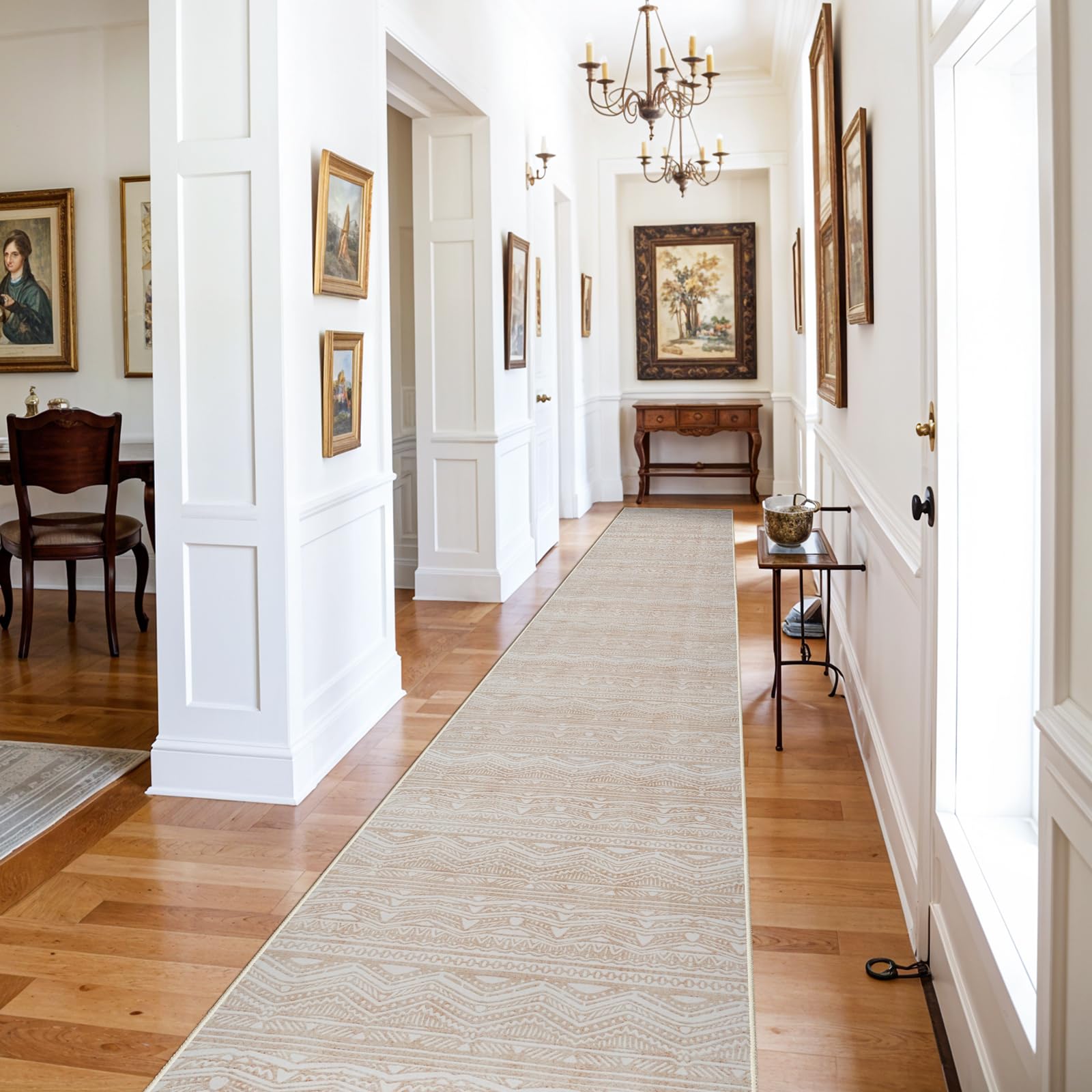 BYYV00 Long Hallway Runner Rugs - 3x16 Washable Runner Rug Low Pile Rug ...