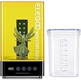 ELEGOO Mercury Plus 2.0 Wash and Cure Station | Perfect for Mars Photon S Photon Mono LCD SLA DLP 3D Printer Models, Washing Size of 5.16" &times; 3.54" &times; 8.66"
