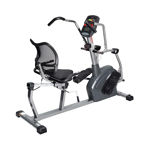 Sunny Health Fitness Elite Recumbent Cross Trainer Elliptical