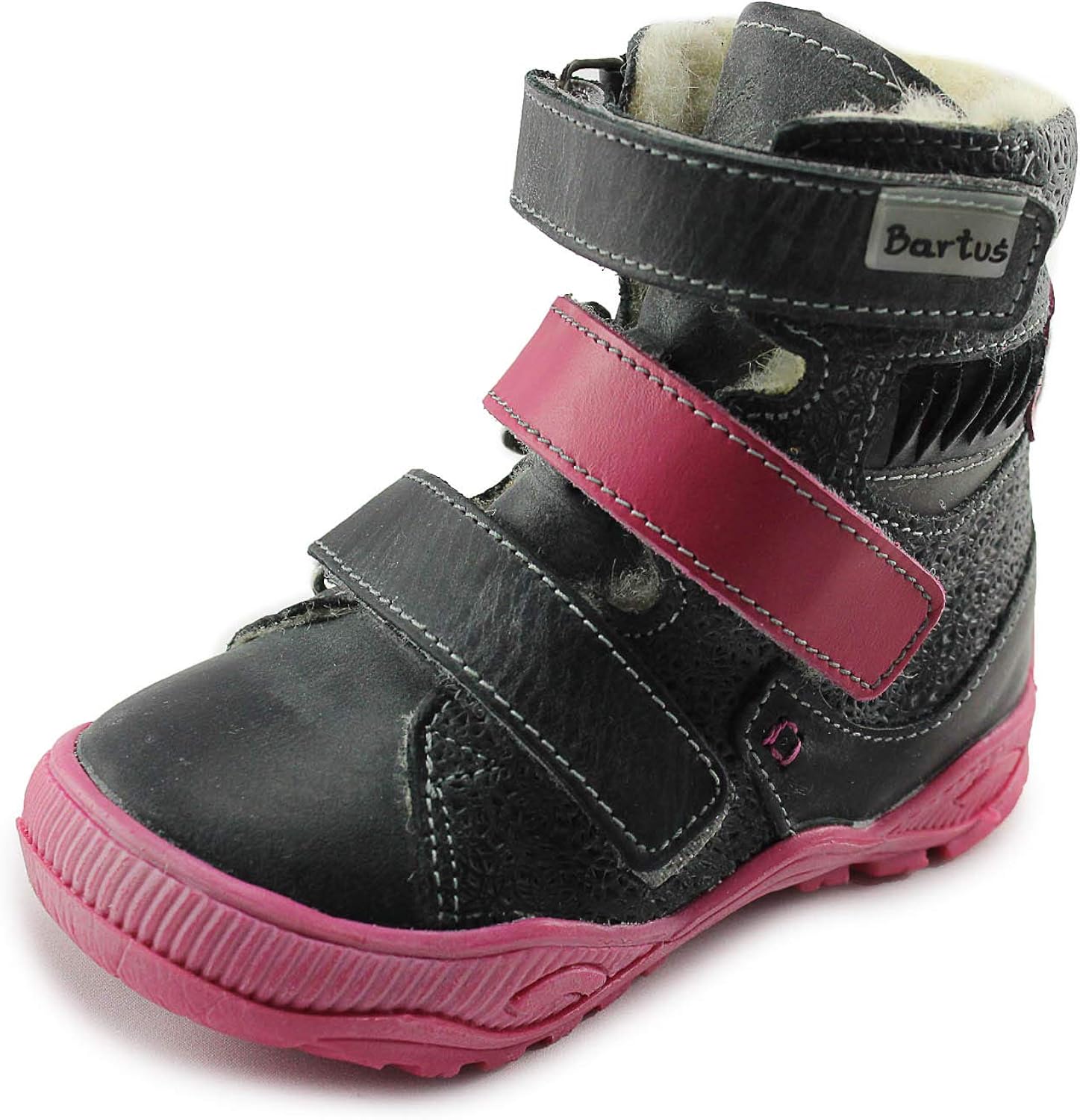 cerise pink ankle boots