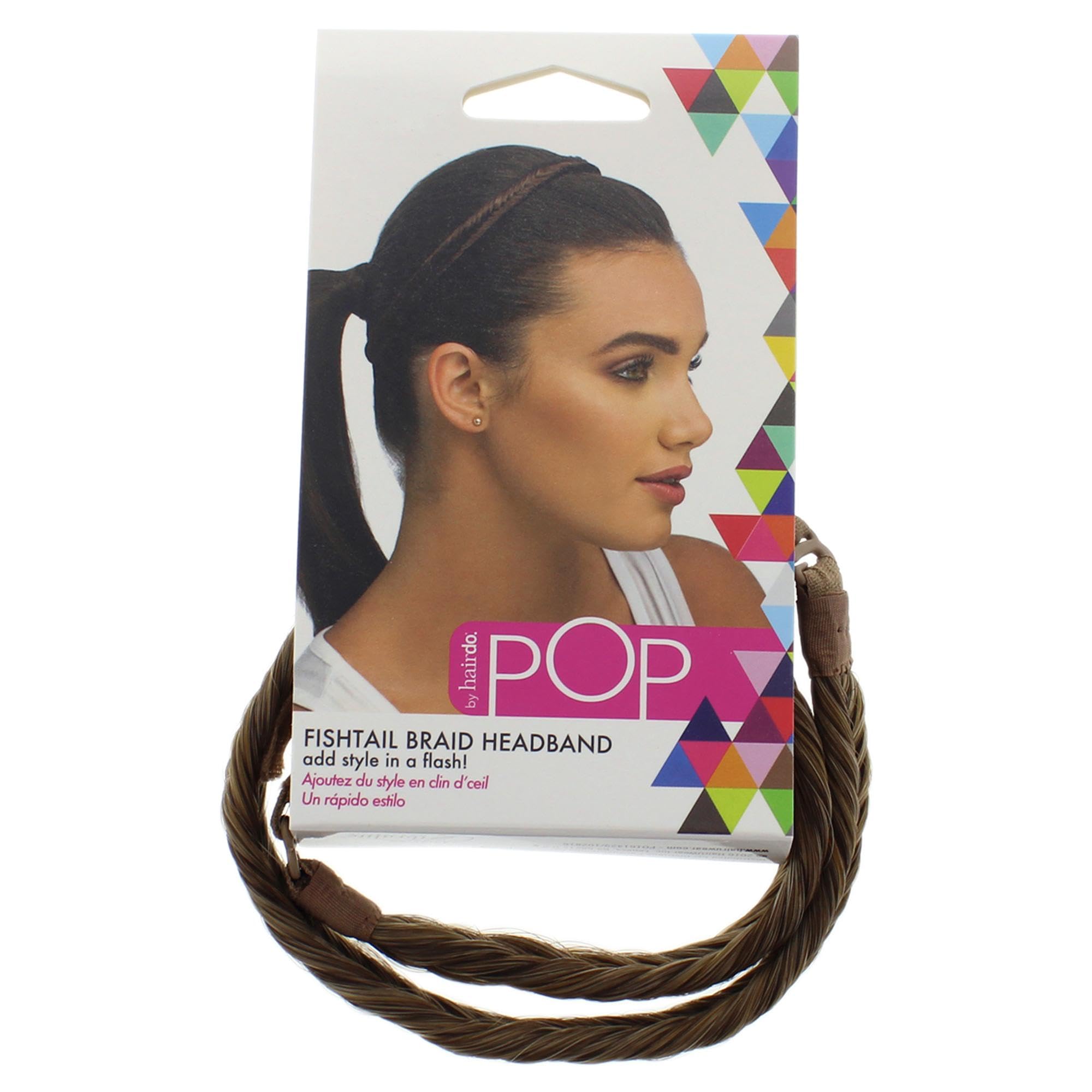Hairdo Pop Fishtail Braid Headband - R1416T Buttered Toast For Women 1 Pc Hair Band