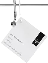 Premier Over Door Hanger with 10 Hooks Chrome Finish Anti-Slip Back of Door Hook view 7